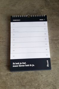 Mwah weekkalender 2023